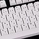 135 Tasten PBT Japanische Tastenkappen Kirschprofil DYE-Sub Weiß Thema Minimalistischer Stil Geeignet für mechanische Tastatur