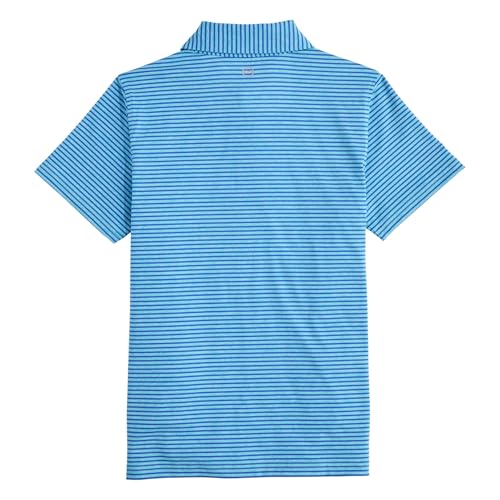 Image of Vineyard Vines Kids Bradley Stripe Sankaty Polo (Toddler /Little Kids /Big Kids)