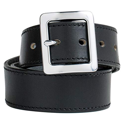 Isoke Concealed Carry CCW Leather Gun Belt stitich Gun Holster Belts Heavy Duty
