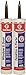 Red Devil 00123ca Silicone Acrylic Caulk, Brown, 10 Oz