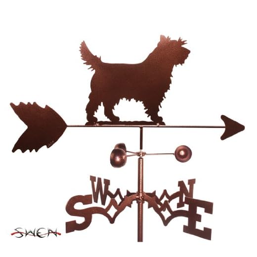 SWEN Products Cairn Terrier Dog Weathervane