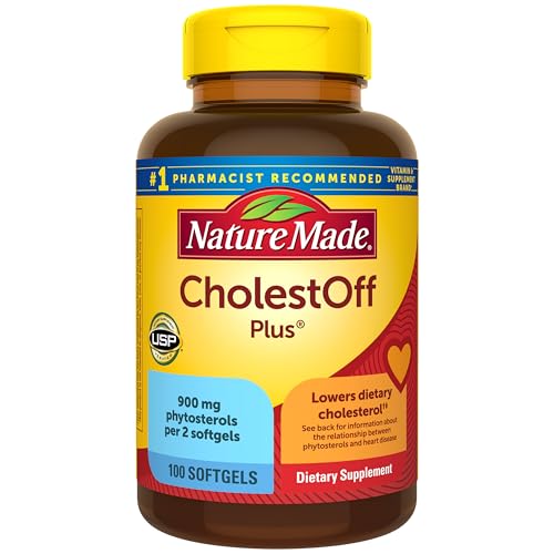 Nature Made CholestOff Plus, Dietary Supplement for Heart Health Support,