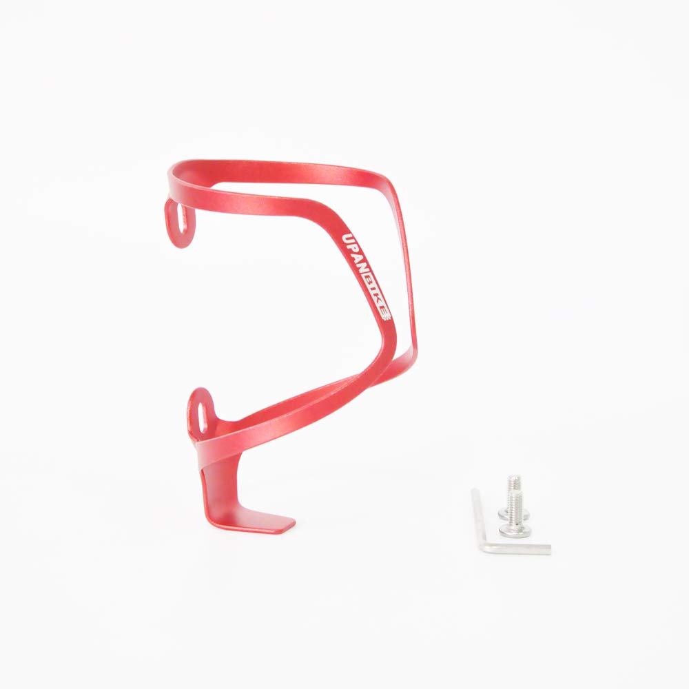 UPANBIKE Bicycle Bottle Cage Aluminum Alloy Ultralight Drinking Bottle Holder Cup Holder for MTB Road Bike,Red - Image 4