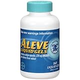 Aleve Liquid Gels with Easy Open Arthritis Cap, Naproxen Sodium, 220mg (NSAID) Pain Reliever/Fever Reducer, Pack of 1, 160 Count