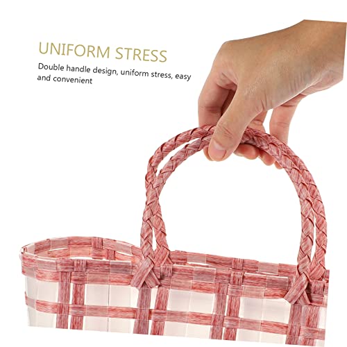 LIFKOME Straw Woven Handbag Capacity Portable Tote for Weddings Picnics Daily Use Lightweight Material Design present for Friends Family3