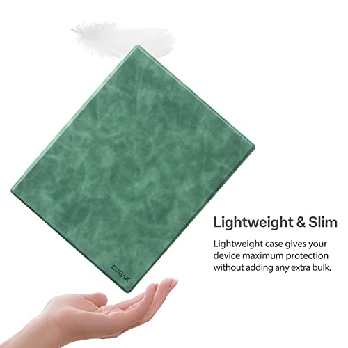Cobak Case For Remarkable 2 Paper Tablet - Lightweight And Hard Back Shell Protective Book Folio Cover With Built-In Pen Holder - For 10.3" 2020 Released (Emerald) #TOP6