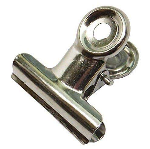 Diy Crafts Small Metal Bulldog/Hinge Magnetic Clip, Pack of 24, # 3 (Multicolor)