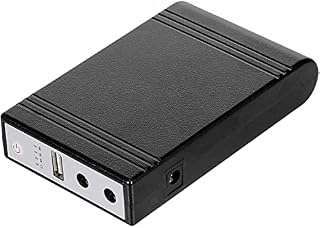 Yangers mini ups uninterrupted power supply, 8800mAh battery backup power bank 5V USB 9V 12V DC for router camera alarm phone