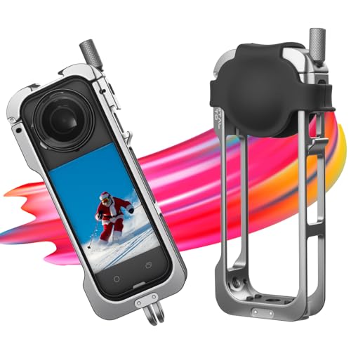 Gabbia per fotocamera in lega di alluminio per Insta360 X5, custodia