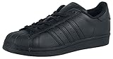 Other Leather adidas Originals Superstar Foundation, Herren Sneakers, Schwarz (Core Black/Core Black/Core Black), 44 2/3 EU (10 Herren UK)