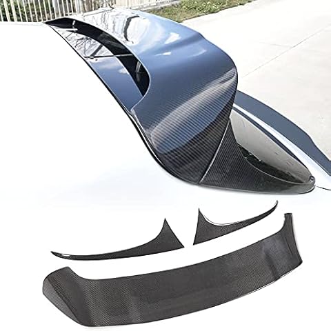 MCARCAR KIT Carbon Fiber Roof Spoiler Fits for Porsche Macan Base/Turbo/GTS/S Sport Utility 4Door 2014-2024 Auto Rear Window Top Wing Lip Factory Outlet Cover