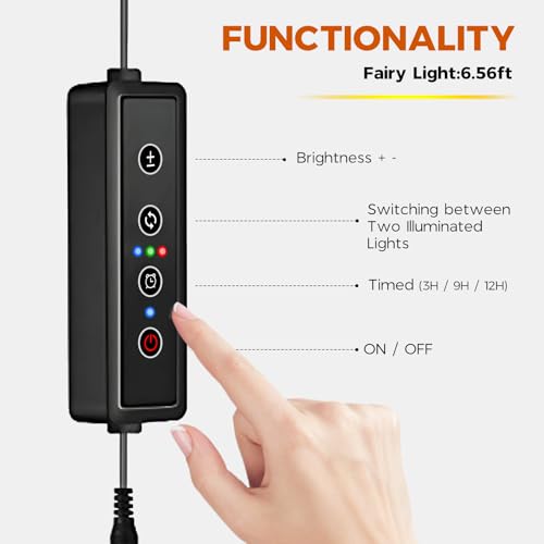 image for Bamworld Plant Stand with Grow Lights Large Plant Shelf for Mutiple Po