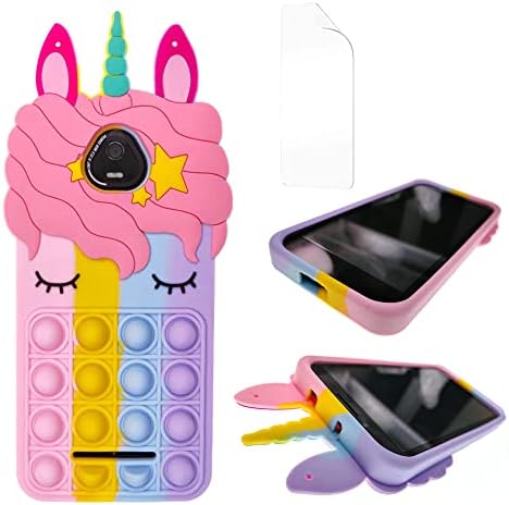 jioeuinly SCHOK Volt SV55 Case Compatible for SCHOK SV55 SV55216 Phone Case Cover [with Tempered Glass Screen Protector] DJS