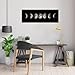sechars - Modern Giclee Canvas Prints Stretched Artwork Phases of Moon Black and White Pictures to Photo Paintings on Canvas Wall Art for Home Office Decorations 20