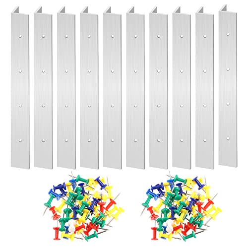 Glarks 60Pcs 6 Inch Stained Glass Supplies Layout Block System With Mix Color Push Pins Tools Kit For Stained Glass Panels Craft #TOP23