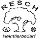 Resch Nr18 Kaninchenhöhle naturbelassenes Massivholz aus Fichte /großes Haus mit zwei Eingängen im Höhlen-Design / 40x31x23 LxBxH