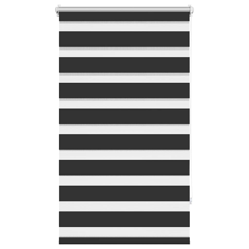 Tenda a Rullo Zebra Giorno e Notte 90,9x150 cm, Nero