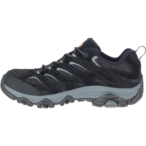 Merrell Herren Moab 3 GTX Wanderschuh, Black Grey, 44 EU