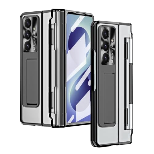 Protection Samsung Galaxy Z Fold 8 avec béquille pour visionnage vidéo et écran HD noir
