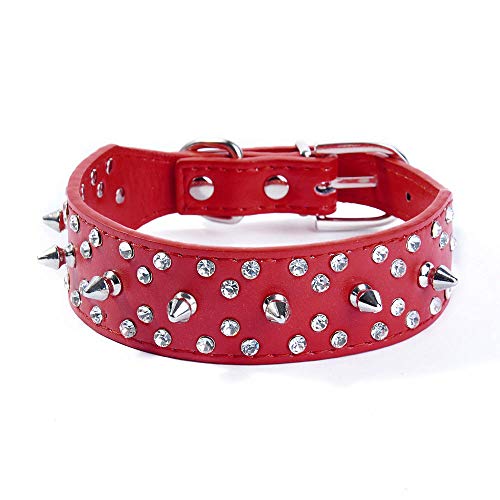Collier pour chien réglable en cuir synthétique - 2