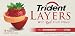Trident Layers Sugar Free - Wild Strawberry and Tangy Citrus ,14 count,  (pack of 10)