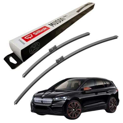 Silbak Windscreen Wipers, fits for SKODA ENYAQ IV SUV (2020 ONWARDS) Front Wiper Blades, 700/450mm
