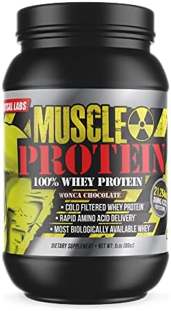 Colossal Labs 100% Whey Protein Powder Isolate | Fast-Absorbing Workout Supplements for Men and Women | 25g of Pure Protein | 5.5g of BCAAs Per Serving | Chocolate, 12 Pound (Pack of 1), 162 Servings