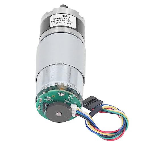 Motor planetario de CC 24V con rodamiento resistente y eje tipo D 3