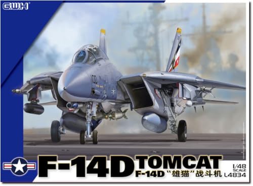Maquette avion F-14d Tomcat 1:48 Great Wall Hobby L4834 kit de modélisme militaire