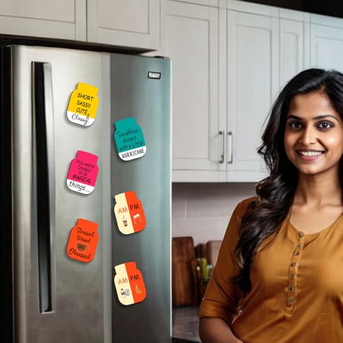 Image of Sehaz Artworks Fridge Magnets Refrigerator Stylish | Fridge Magnets Set | Fridge Decoration Items | Fridge Stickers Refrigerator | Refrigerator Sticker-FM-6-009