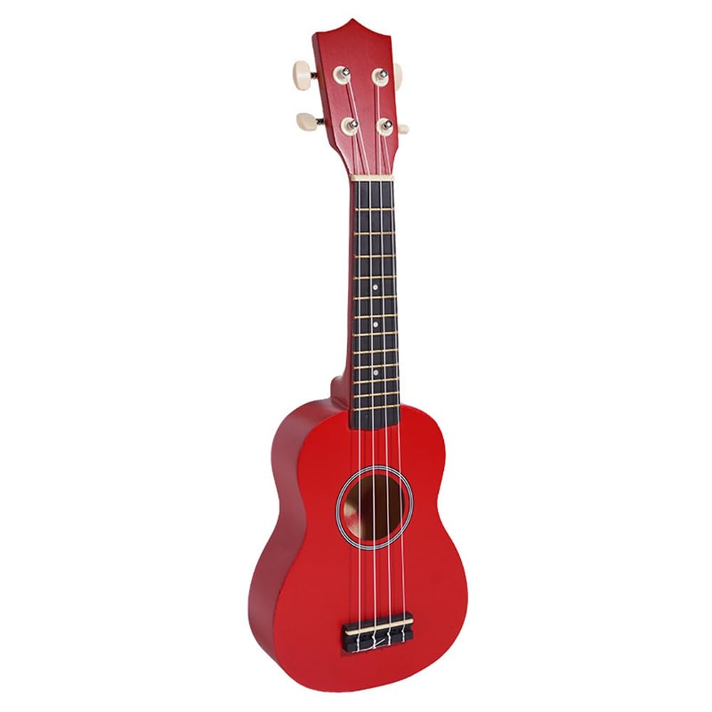 D Musik-Ukulele für Erwachsene, Kinder und Anfänger - Einsteiger-Viersaiter-Kleingitarre - Kinderinstrument