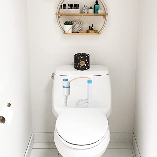 Samodra Silent Toilet Fill Valve Adjustable Water Level, High Performance Toilet Flush Valve Replacement Kit Anti-Siphon Water-Saving, Installs In Minutes #TOP6