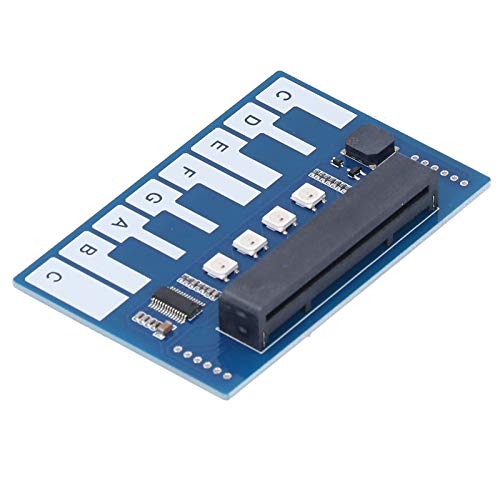 aqxreight Tablero de Expansión del Módulo de Mini Piano con Toque Capacitivo para Micro: bit