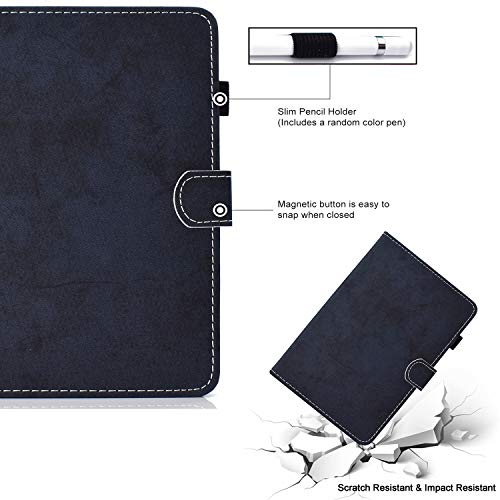Uliking Universal Case For 9.5-10.5 Inch Android Ios Ipad Tablets, Folio Stand Cover For 9.6" 9.7" 10.1" 10.5", Fire Hd 10/ Ipad Air 1 2/Ipad 9.7 2017 2018/Ipad Pro 9.7/10.5 & Others, Darkblue #TOP6