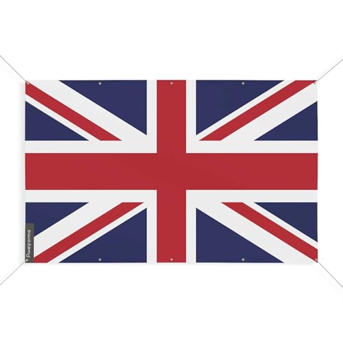 Drapeau Royaume-Uni 90 x 135 cm idéal pour décoration et soirées à thème