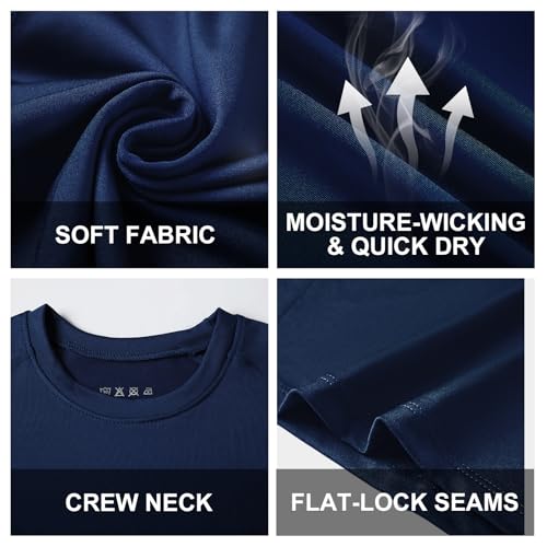 Youth Boys Sleeveless Compression Shirt Basketball Football Undershirt Quick Dry Kids Athletic Tank Tops for Workout3