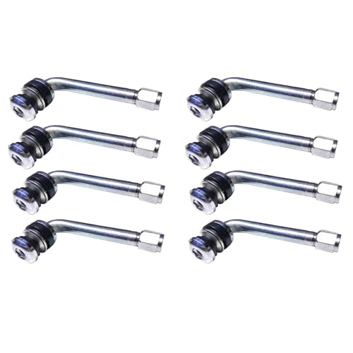 Tiges de valve de pneu coudées pour simplifier le gonflage auto
