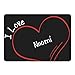 Produktbild Multifanshop Mousepad Modern I Love Naomi schwarz