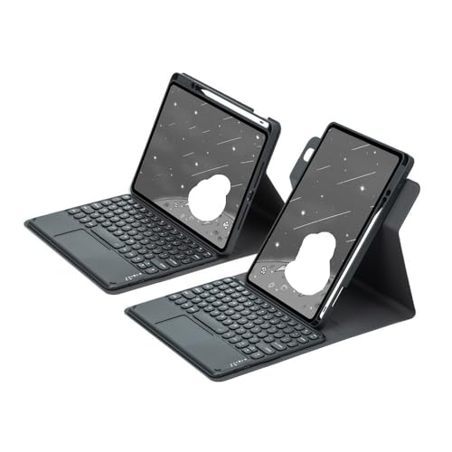 Coque avec clavier rotatif à 360 degrés et pavé tactile pour iPad 10 10.9
