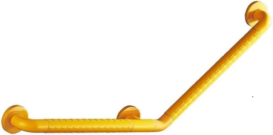 Bathroom Grab Bar Safety Support Rail Grab Bars for Bathtubs Angled Grab Rail Bathrooms 18-Inch Anti-Slip Grab Rail Handle 304 Stainless Steel Safety Handicap D