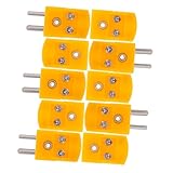 Valeur à long terme grâce à une durabilité améliorée : combine des matériaux durables pour la durée de vie, adaptateur de thermocouple, remplacement de l'adaptateur de prise de type k