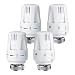 Produktbild 4 Pcs Thermostatkopf Heizkörperventil Temperaturregelventile Heizkörper, M 30 X 1,5 Kühlerthermostat Kühlerventil Ersatzkopf Heizkörperthermostat, Thermostatventilkopf Automatische Standardheizkör