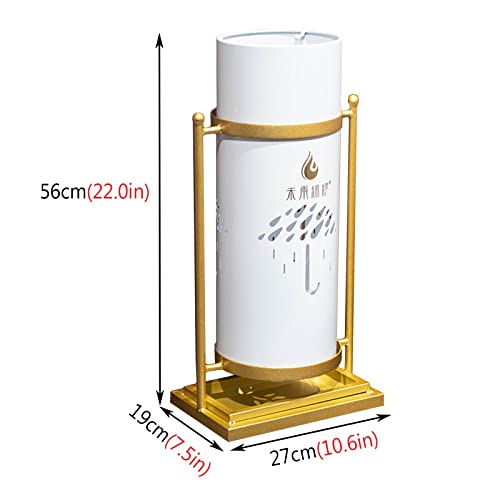 ZLCHYJ Suporte de guarda-chuva de metal YANXIR para hotel/apartamento, suporte de guarda-chuva moder