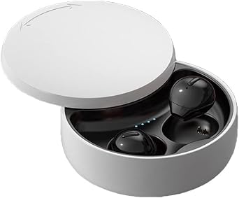 Bluetooth Earbuds Invisible Small Mini Bluetooth Earbud for Music, Home, Work Black