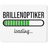 JUNIWORDS Mauspad Mousepad, Brillenoptiker Loading (6190469)