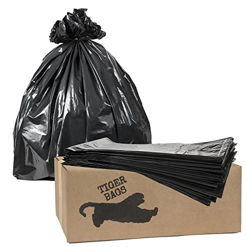 55 Gallon Extra Heavy Duty Trash Can Liners | 1.5 Mil, 36