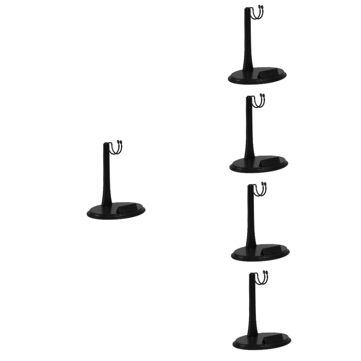 VICASKY 5piezas Soporte Vertical Para Muñecas Base Estable Para Exhibición De Figuras De Acción y Muñecas Diseño Creativo y Moderno Compatible Diversas