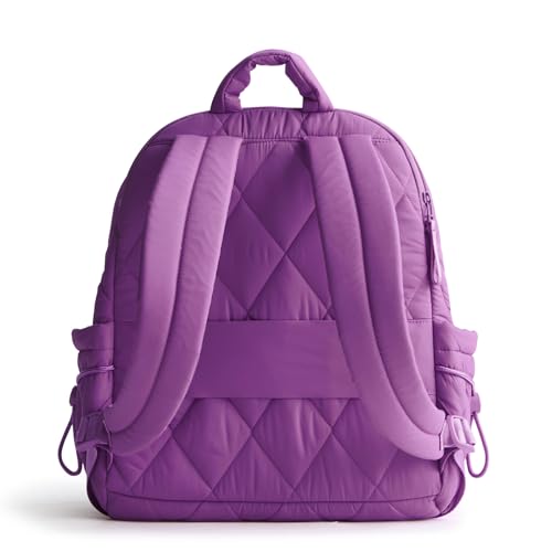Image of Vera Bradley Women's Featherweight Bancroft Backpack, Iris Orchid, One Size