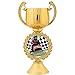 Crown Awards Personalized Lawn Mower Racing Trophy, 7.25