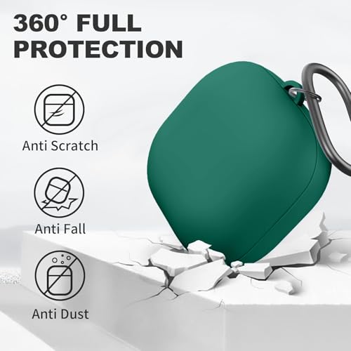 Image of Soft Silicone Case Cover for Samsung Galaxy Buds Core (Green)